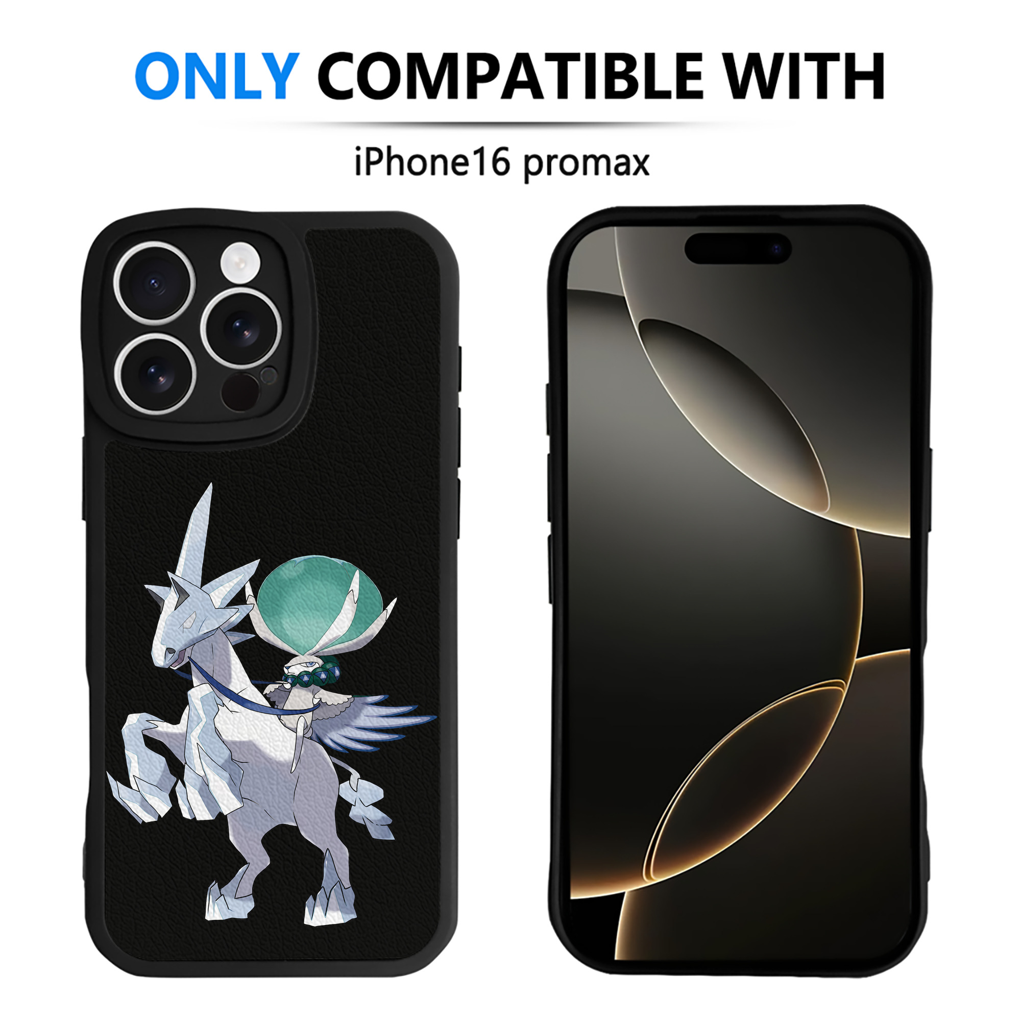 （画像用） ポケットモンスター Pokémon 【iPhone 16シリーズ対応】シリコンスマホケース（レザー調） 材質：シリコン